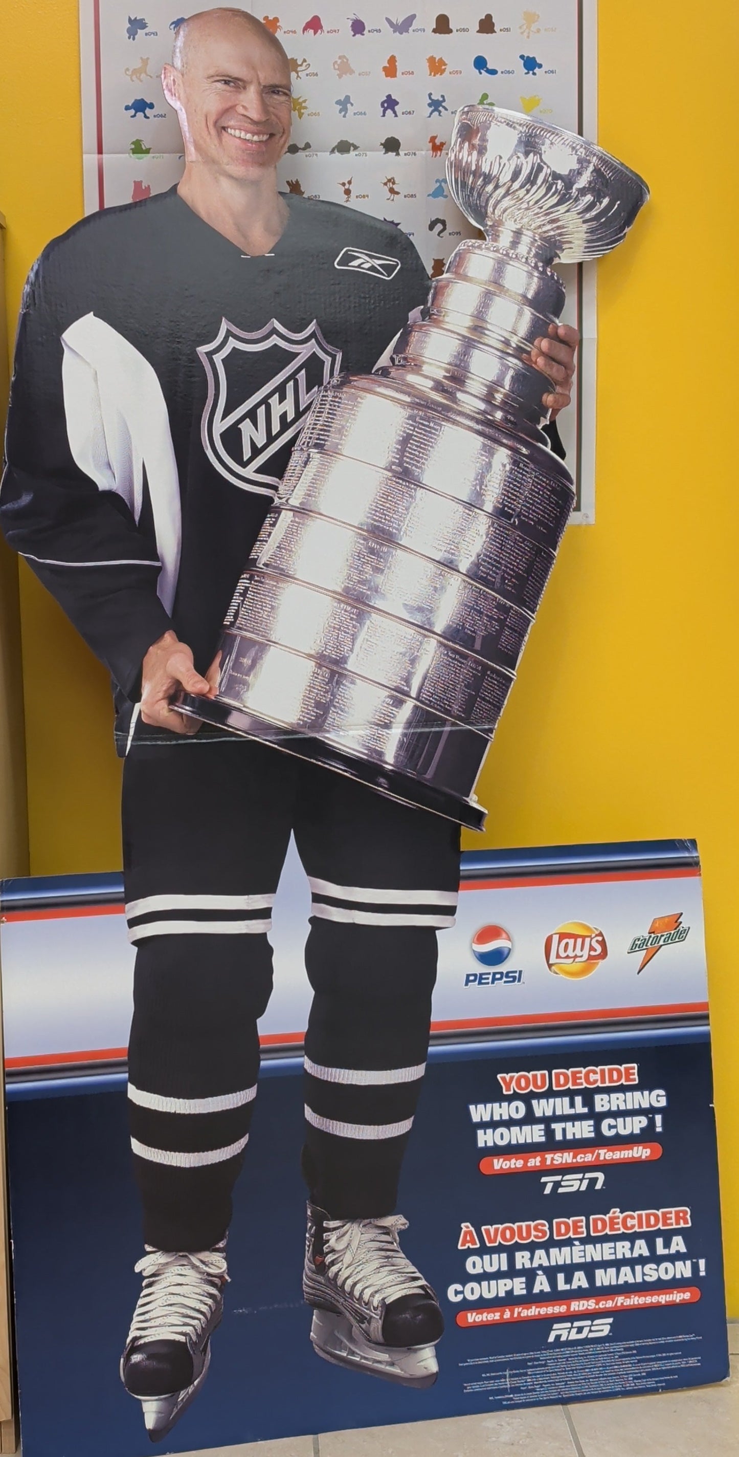 Très grande affiche Marc Messier