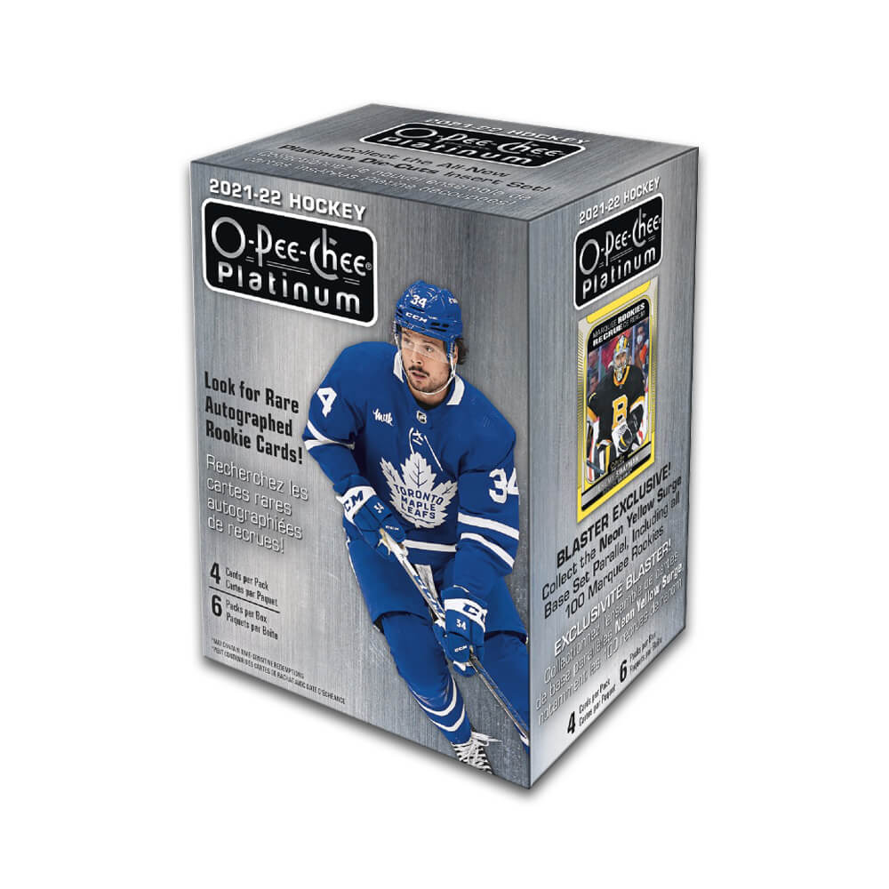 UD O-PEE-CHEE PLATINUM HOCKEY 21/22 BLASTER