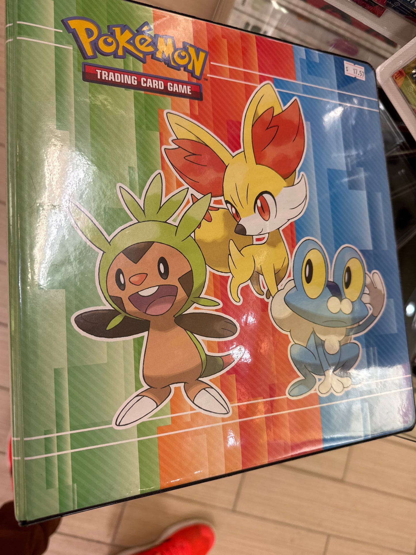 Cartable à anneaux 2 pouces — Pokémon XY