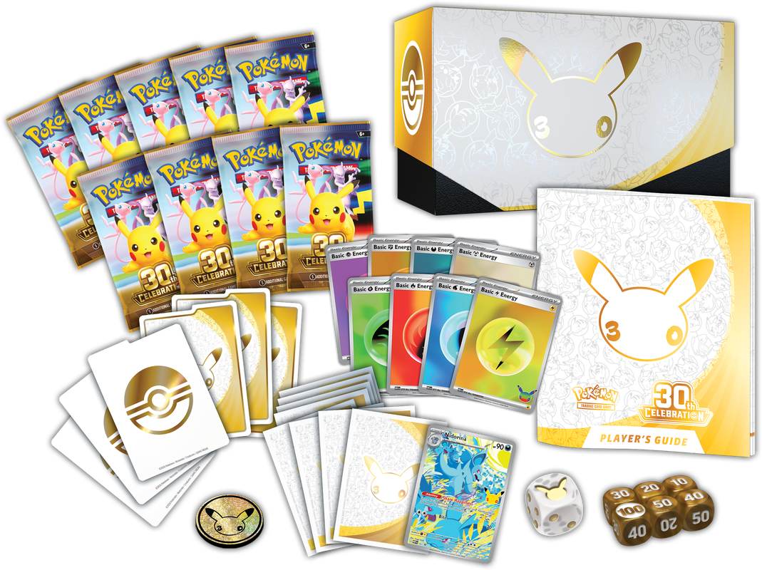 POKEMON 30TH CELEBRATION ELITE TRAINER BOX (10)