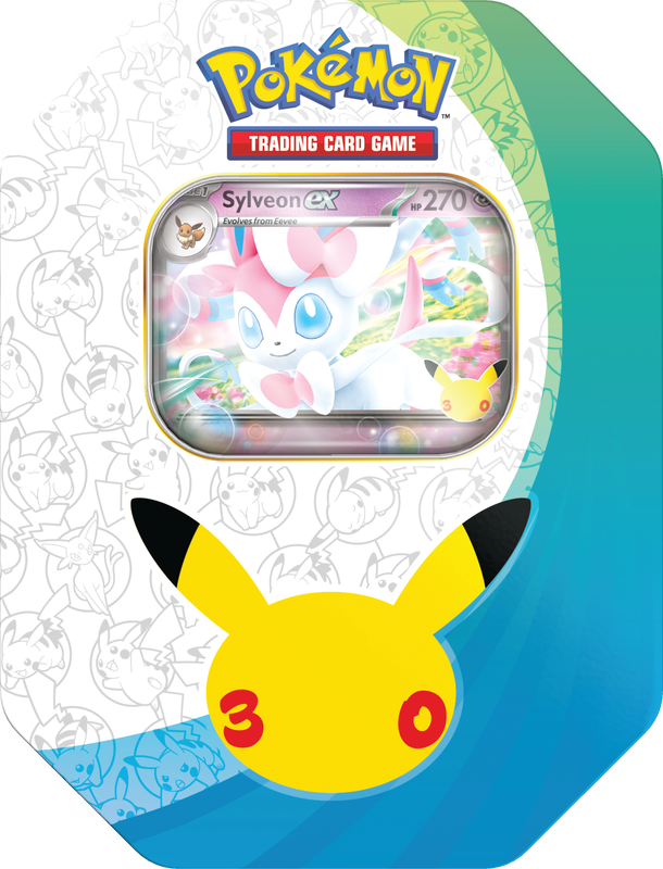 POKEMON 30TH CELEBRATION TIN (6)