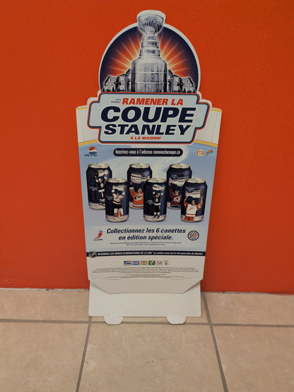 Petite affiche Pepsi sur pieds