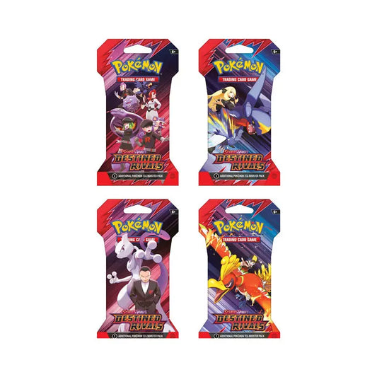 SLEEVED POKEMON SV10 DESTINED RIVALS PACK