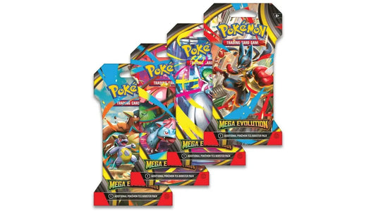 SLEEVED POKEMON ME01 MEGA EVOLUTION PACK