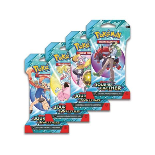 SLEEVED POKEMON SV9 JOURNEY TOGETHER PACK