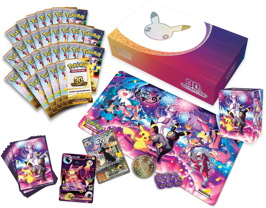 POKEMON 30TH CELEBRATION DAY/ NIGHT ULTRA-PREMIUM COLLECTION (4)