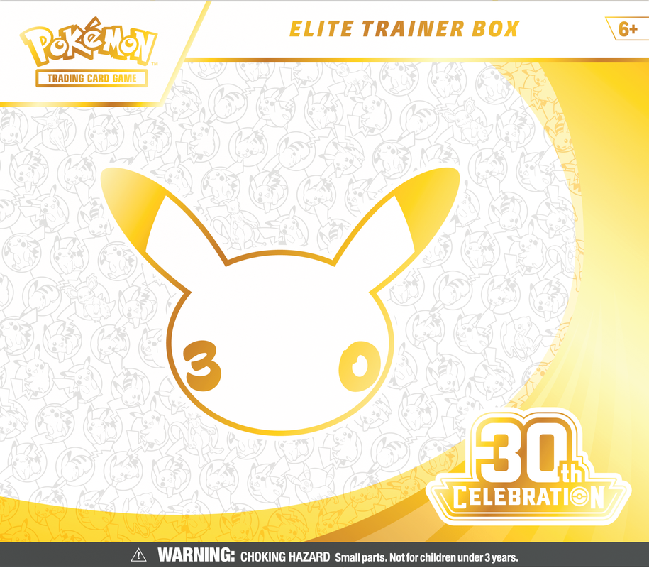 POKEMON 30TH CELEBRATION ELITE TRAINER BOX (10)