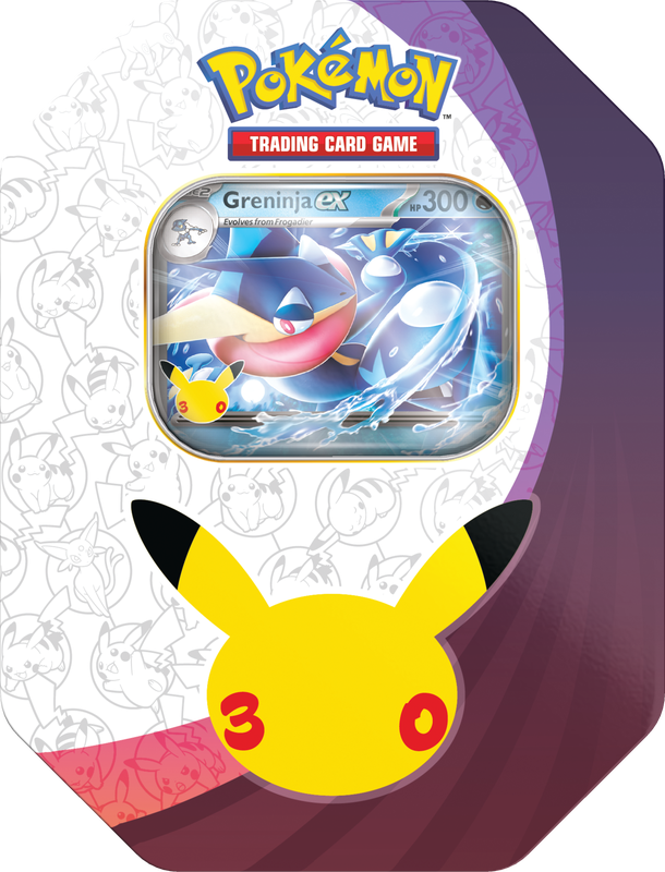 POKEMON 30TH CELEBRATION TIN (6)