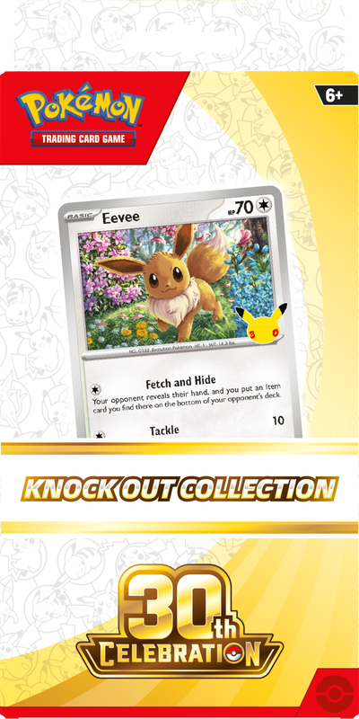 POKEMON 30TH CELEBRATION KNOCK OUT COLLECTION (24)